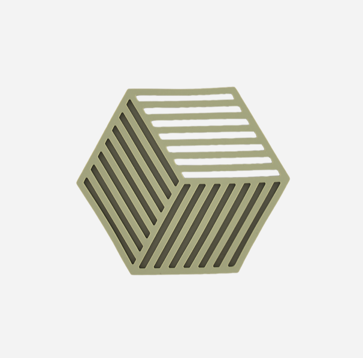 Silikon Untersetzer Hexagon