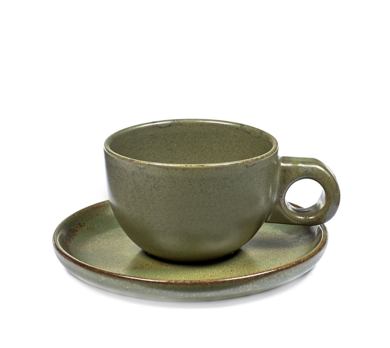 Cafe Lungo Tasse mit Platzteller - Surface