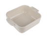 Appolia quadratische Auflaufform Ecru - 18cm