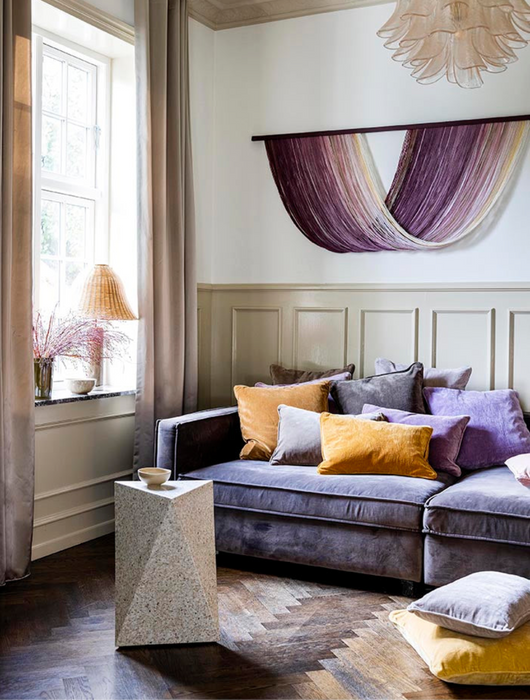 Velvet Cushion - 33x50cm - Samtkissen - inklusive Innenkissen