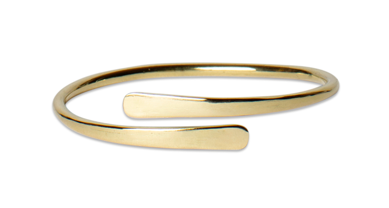 Ting Goods Armreifen FLAT ENDS Messing