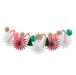 Weihnachtswabengirlande - Christmas Honeycomb Garland