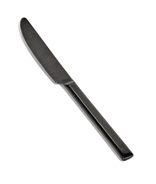 Tafelmesser Pure - Stonewashed Schwarz