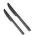 Tafelmesser Pure - Stonewashed Schwarz