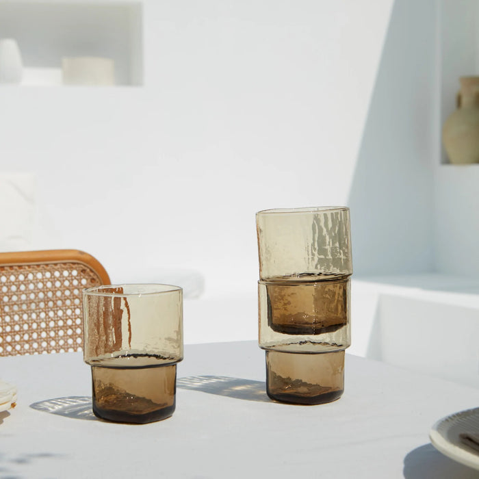 Etna Boxx Collection Glas Skinny Brown