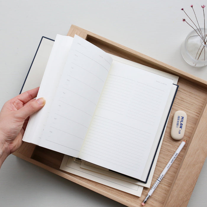 Kartothek Yearly Planner Hardcover Notebook