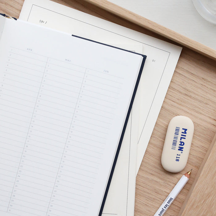 Kartothek Yearly Planner Hardcover Notebook