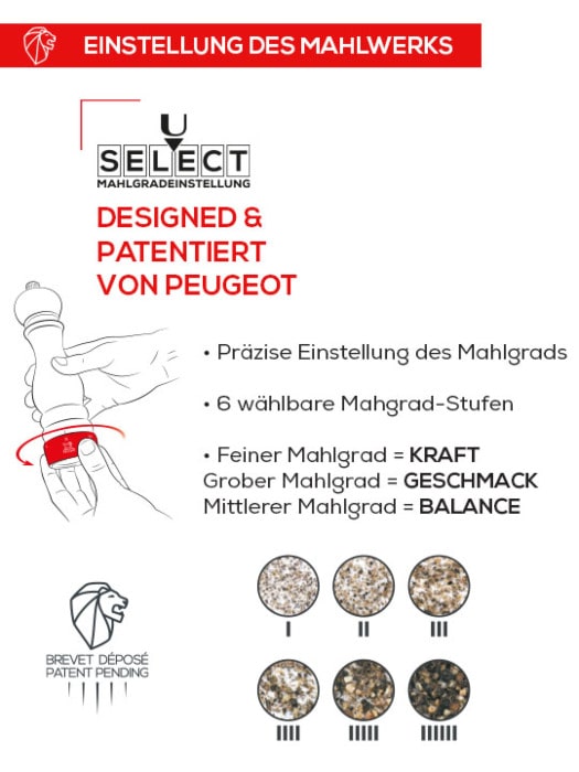 Paris u`Select Mühle - Salt and Pepper Mills