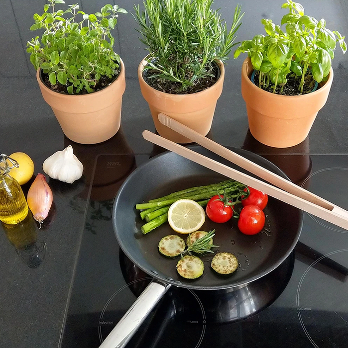 Hofmeister Grillzange geleimt aus Buche - 40cm
