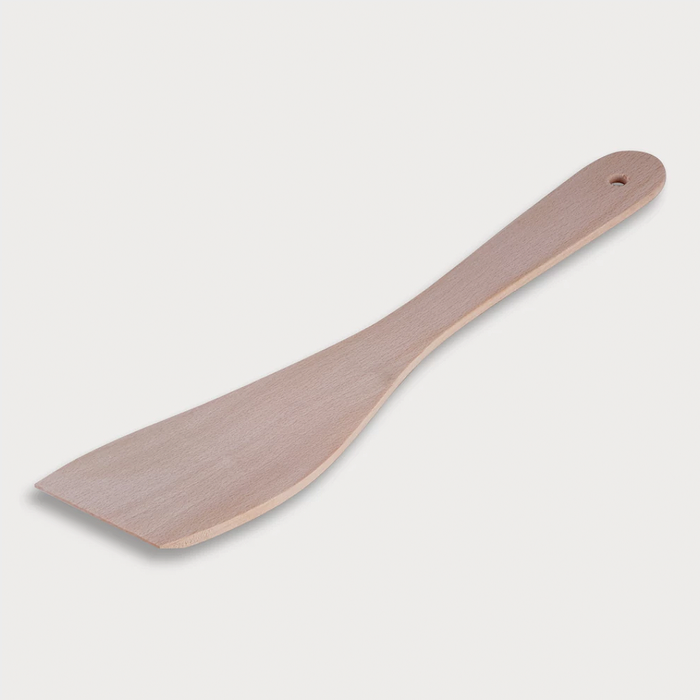 Hofmeister Pfannenwender aus Buche gebogen - 30cm
