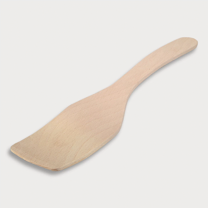 Hofmeister Pfannenwender aus Buche geschwungen - 30cm