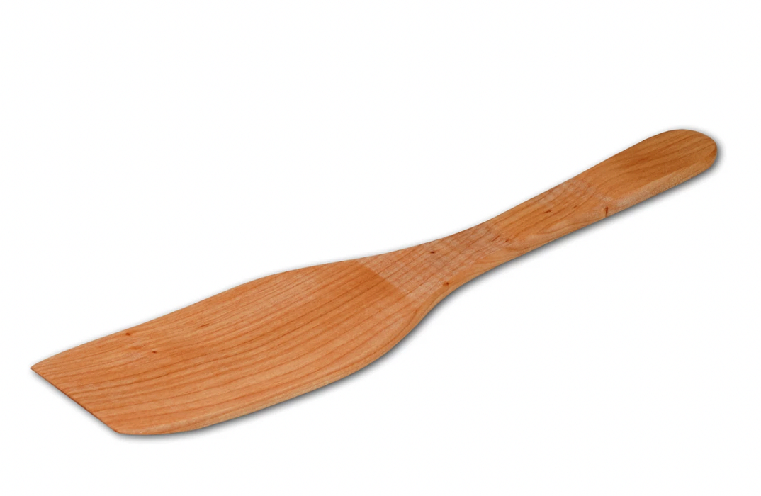 Hofmeister Pfannenwender aus Kirschholz geölt - 30cm