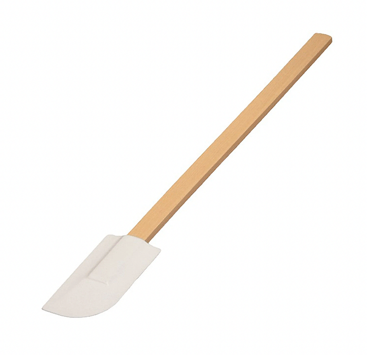 Hofmeister Teigschaber breit aus Buche - 28cm