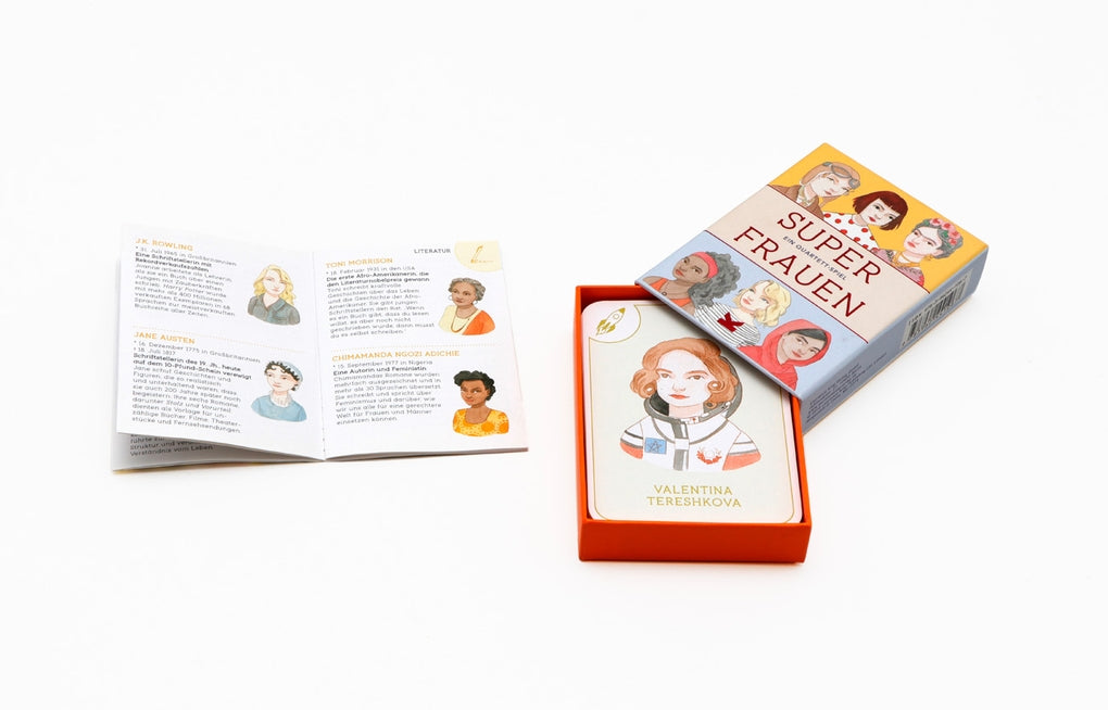 Laurence King Verlag Super Frauen - Ein Quartett-Spiel