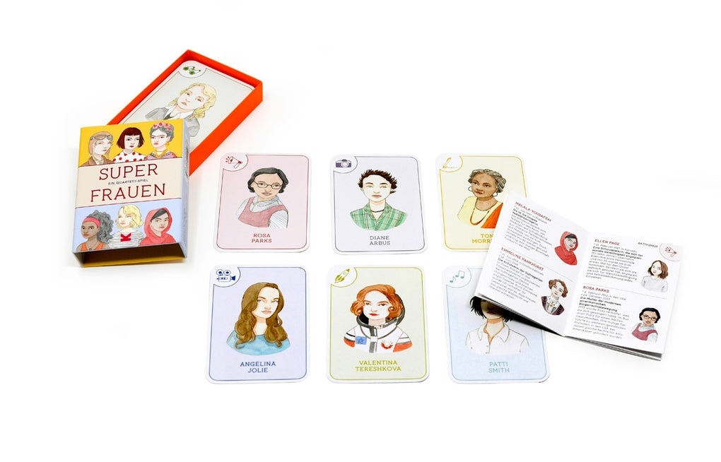 Laurence King Verlag Super Frauen - Ein Quartett-Spiel