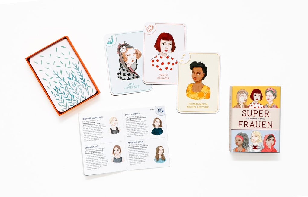 Laurence King Verlag Super Frauen - Ein Quartett-Spiel