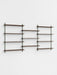 Moebe Wall Shelving ws.115.3 Smoked Oak/Pine Green