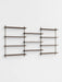 Moebe Wall Shelving ws.115.3 Smoked Oak/Warm Grey