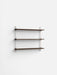Moebe Wall Shelving ws.65.1 Smoked Oak/White