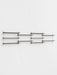 Moebe Wall Shelving ws.65.4 Smoked Oak/White