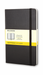 Moleskine Classic Notebook Large Hardcover Schwarz Kariert