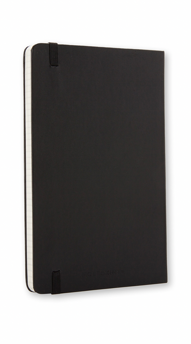 Moleskine Classic Notebook Pocket Hardcover Schwarz Kariert