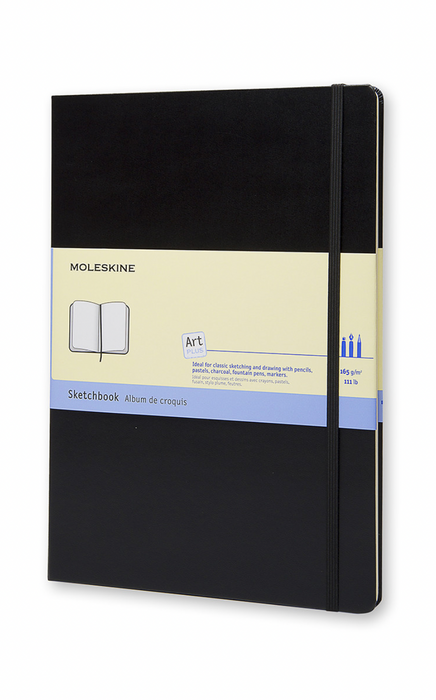 Moleskine Sketchbook A4 Hardcover Schwarz