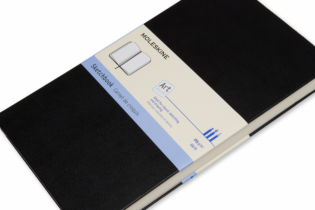 Moleskine Sketchbook Large Hardcover Schwarz