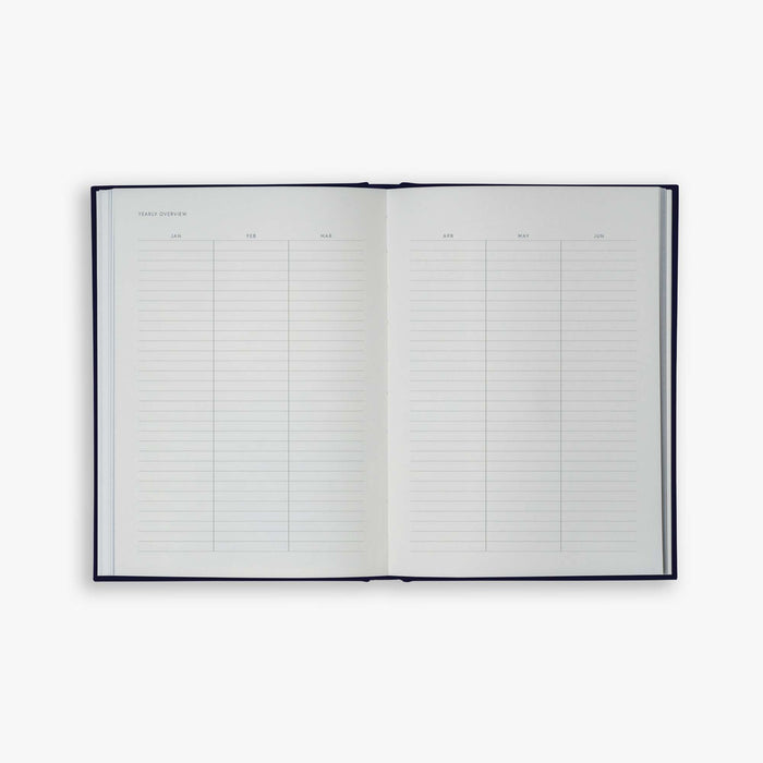 Kartothek Yearly Planner Hardcover Notebook