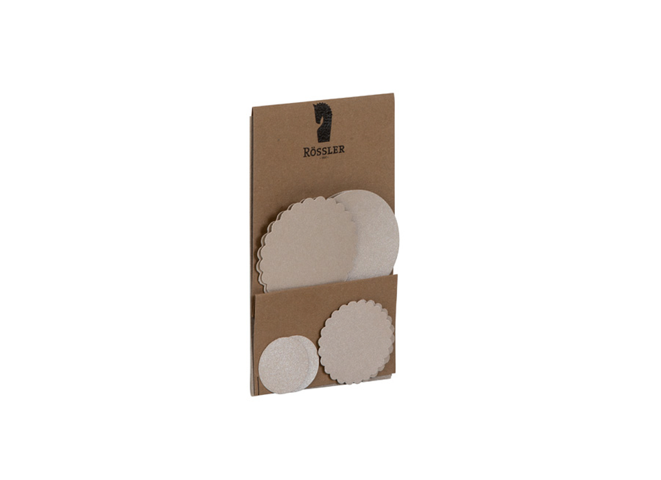 Rössler Creative Buttons Taupe Metallic