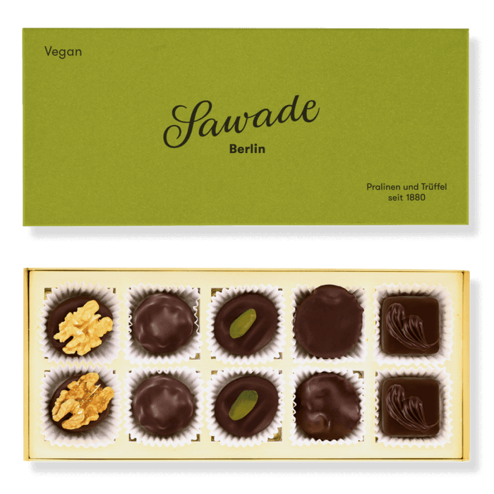 Sawade Pralinenschachtel Bitter Vegan