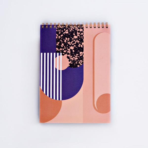Wire bound Notepad