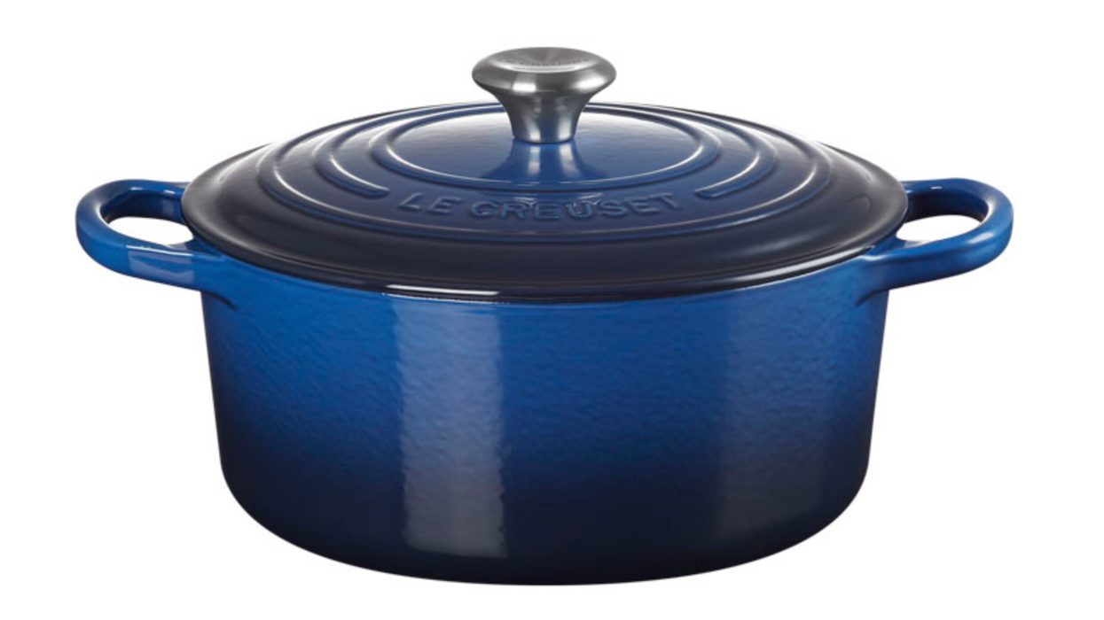 Sonderangebot Bräter Rund Lapisblau - 22 cm