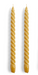 HAY Candle Twist Long - Mustard