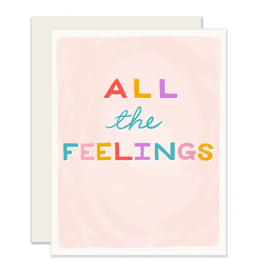 Slightly Stationery Grußkarte All the Feelings