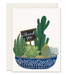 Slightly Stationery Grußkarte Succulent Thank You