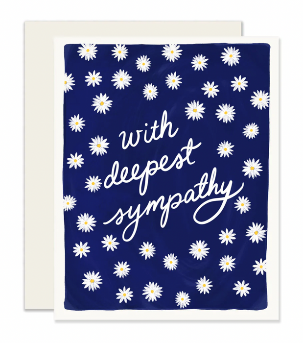 Slightly Stationery Grußkarte Sympathy Daisies
