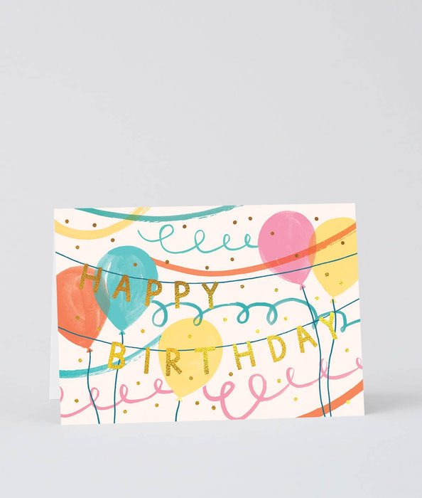 Grußkarte Geburtstag - „Happy Birthday Burst“