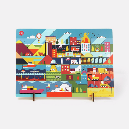 Kars en Boom Puzzle