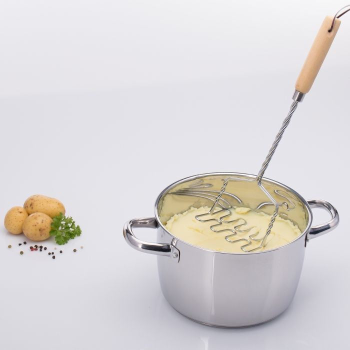 Kartoffelstampfer mit Holzgriff