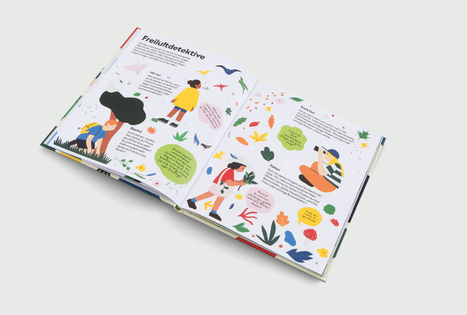 Buch, Raus an die frische Luft, Kleine Gestalten