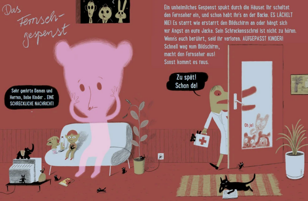 Buch, Kleine Hausgeister, Sonia Goldie & Marc Boutavant