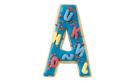 Keksaustecher Buchstaben