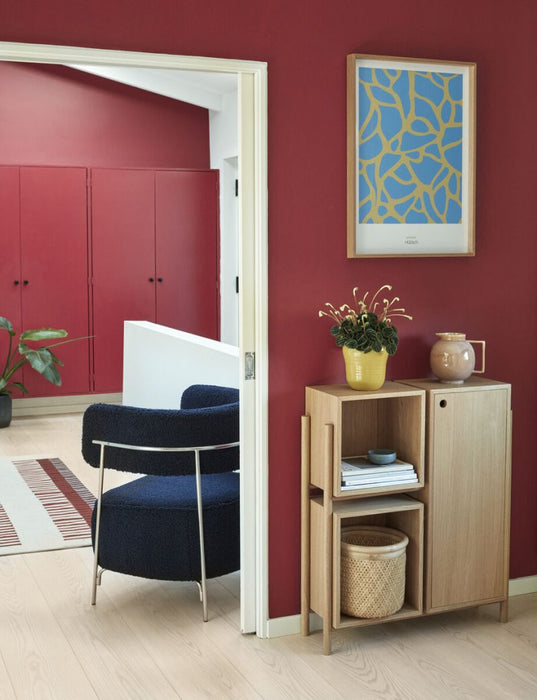 Care Blumentopf gelb aus Keramik