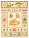 Cavallini Geschenkpapier/Poster Bees & Honey