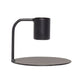 Curve Kerzenhalter Metall schwarz