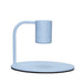 Curve Kerzenhalter Metall blau