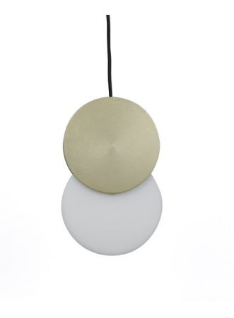 Pendelleuchte, DUO, champagne, 31 x 20 x 3.5 cm