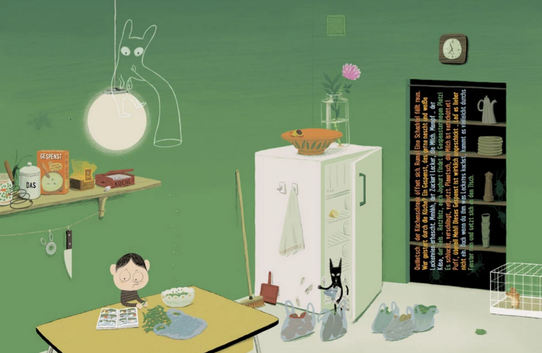 Buch, Kleine Hausgeister, Sonia Goldie & Marc Boutavant
