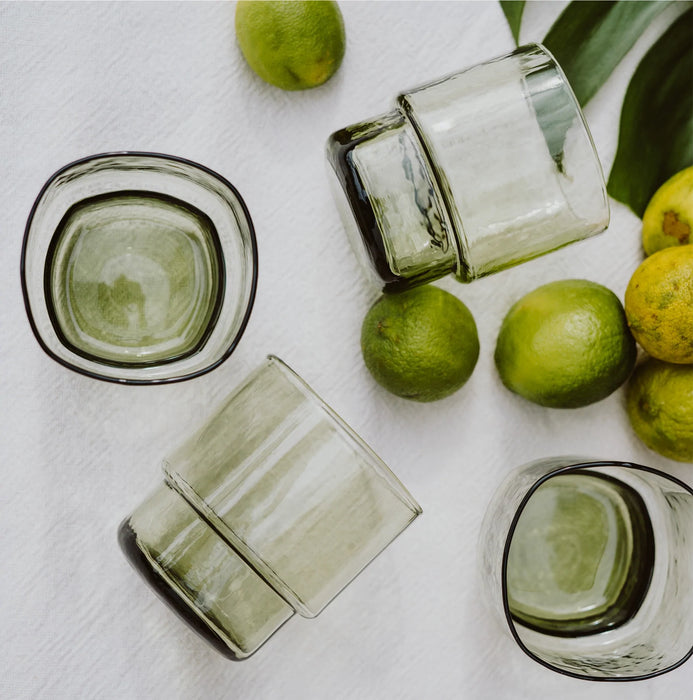 Etna Boxx Collection Glas Tumbler Olive